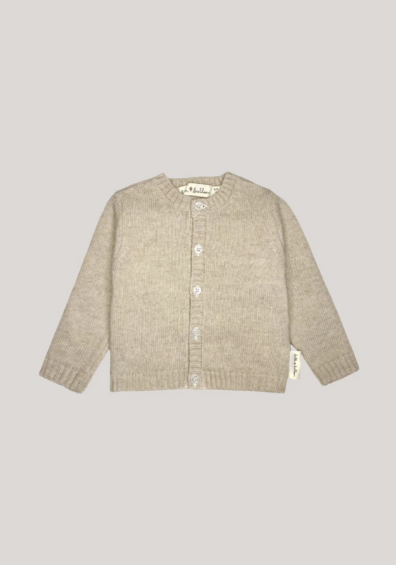 Strik Cardigan - Karamel