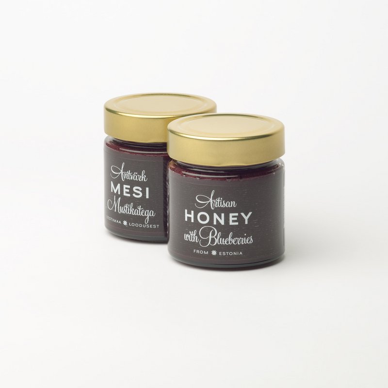 Honey with Blueberries