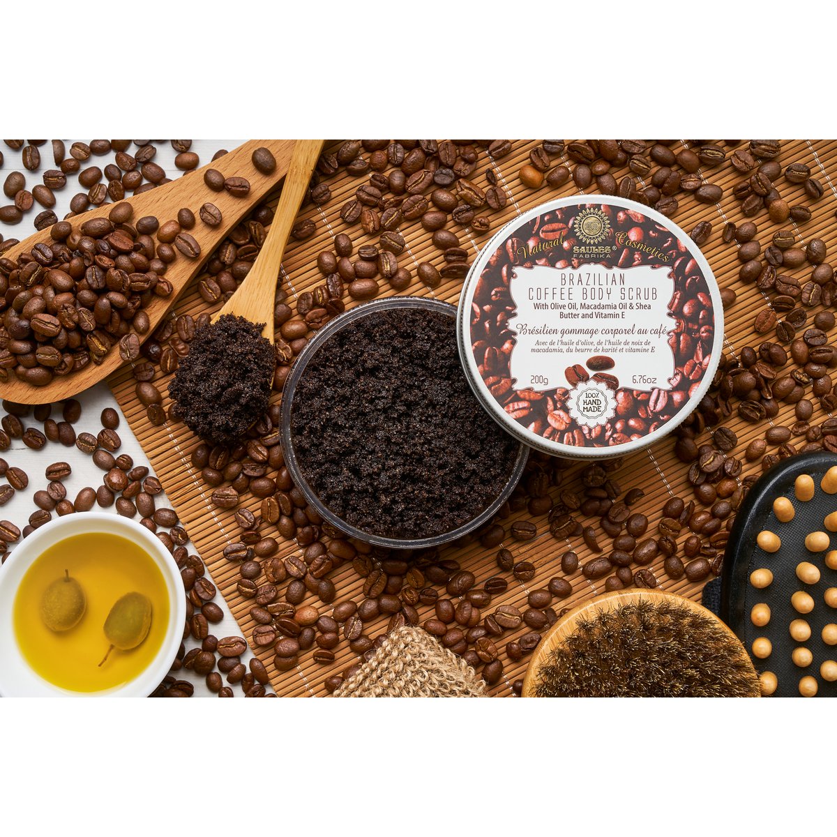 Exfoliante Corporal Café Brasileño 200g