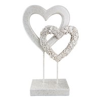 Stand relief heart Flower Heart H.24 cm