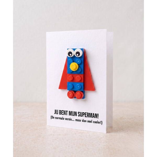 Superman Postal Card – Byggesten
