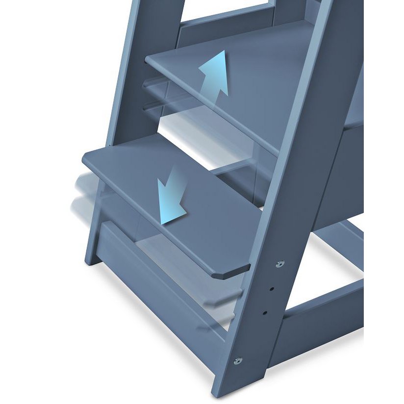 tiSsi® Lernturm FELIX Buche TAUBENBLAU