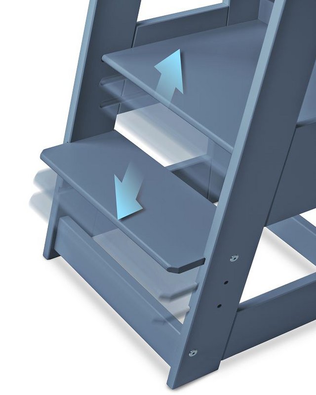 tiSsi® Lernturm FELIX Buche TAUBENBLAU