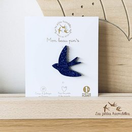 Glitter pins - Swallow