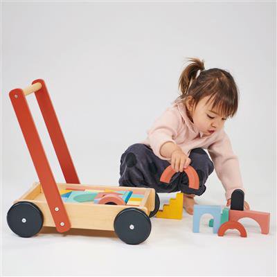Loophulp Met Gekleurde Blokken