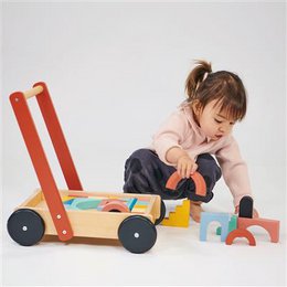 Loophulp Met Gekleurde Blokken