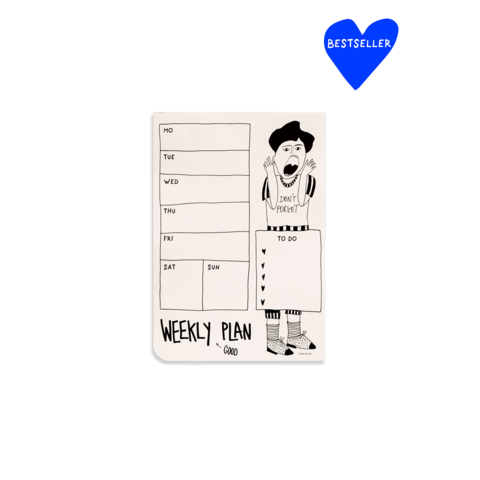 weekplanner don't forget