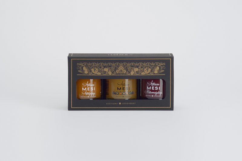 Gift set 3x50 g in carton gift box