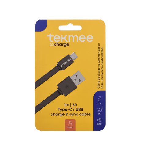 USB -kabeltype C tot USB A 2.0 - lengte 1m
