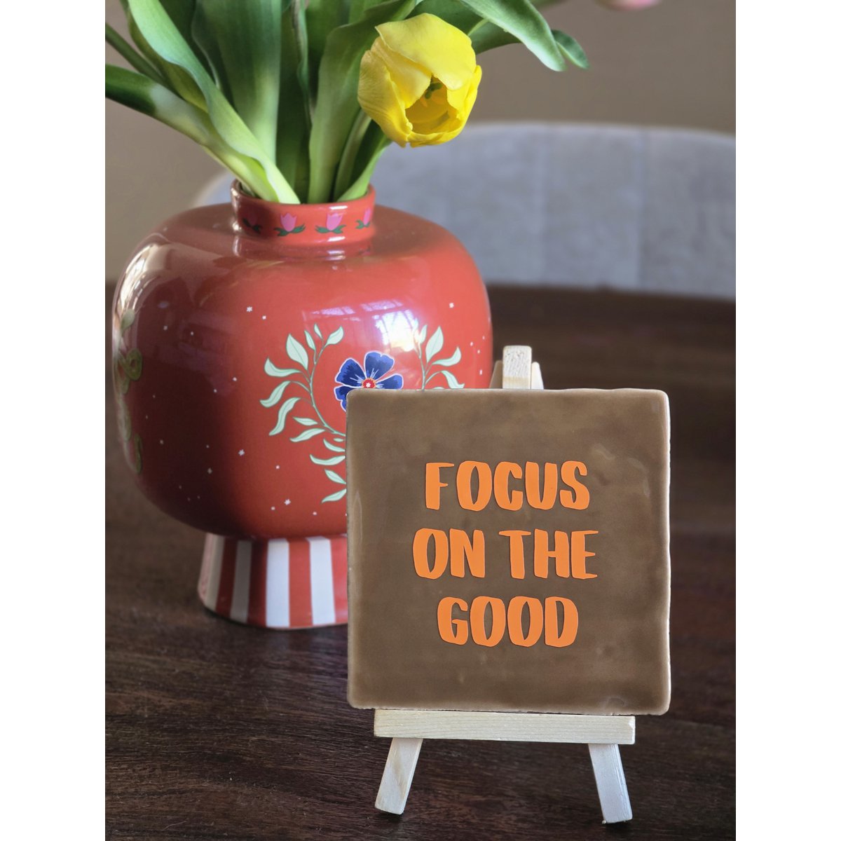 Tegeltje | Focus on the good
