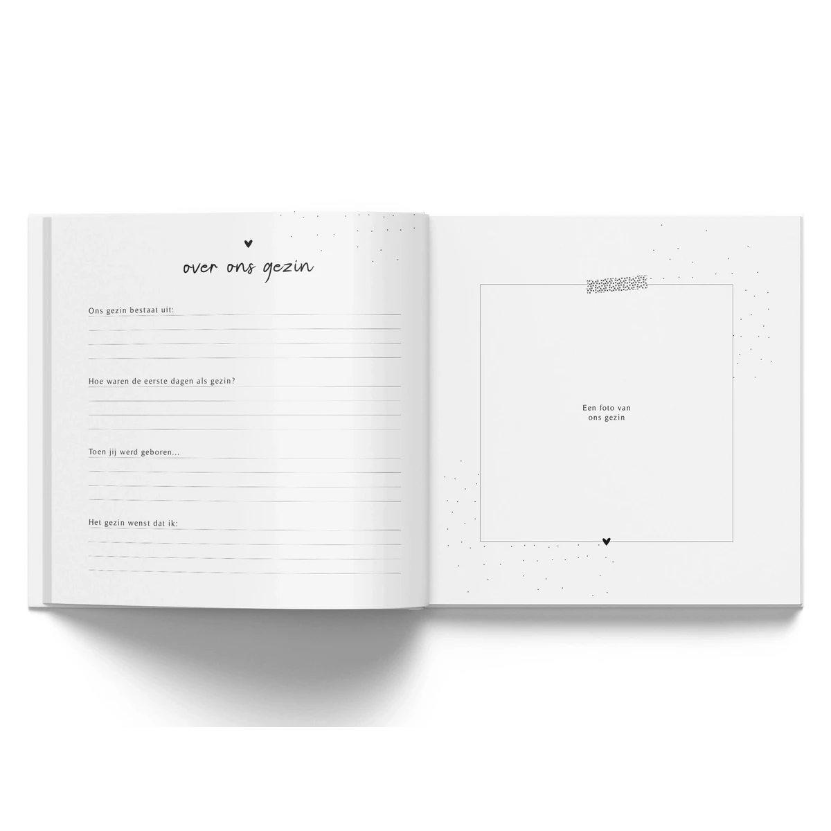 Fyllbooks My maternity visit book - Linen Taupe