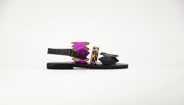 Sandalo bambino in pelle greca per l'estate: Kalia Mini