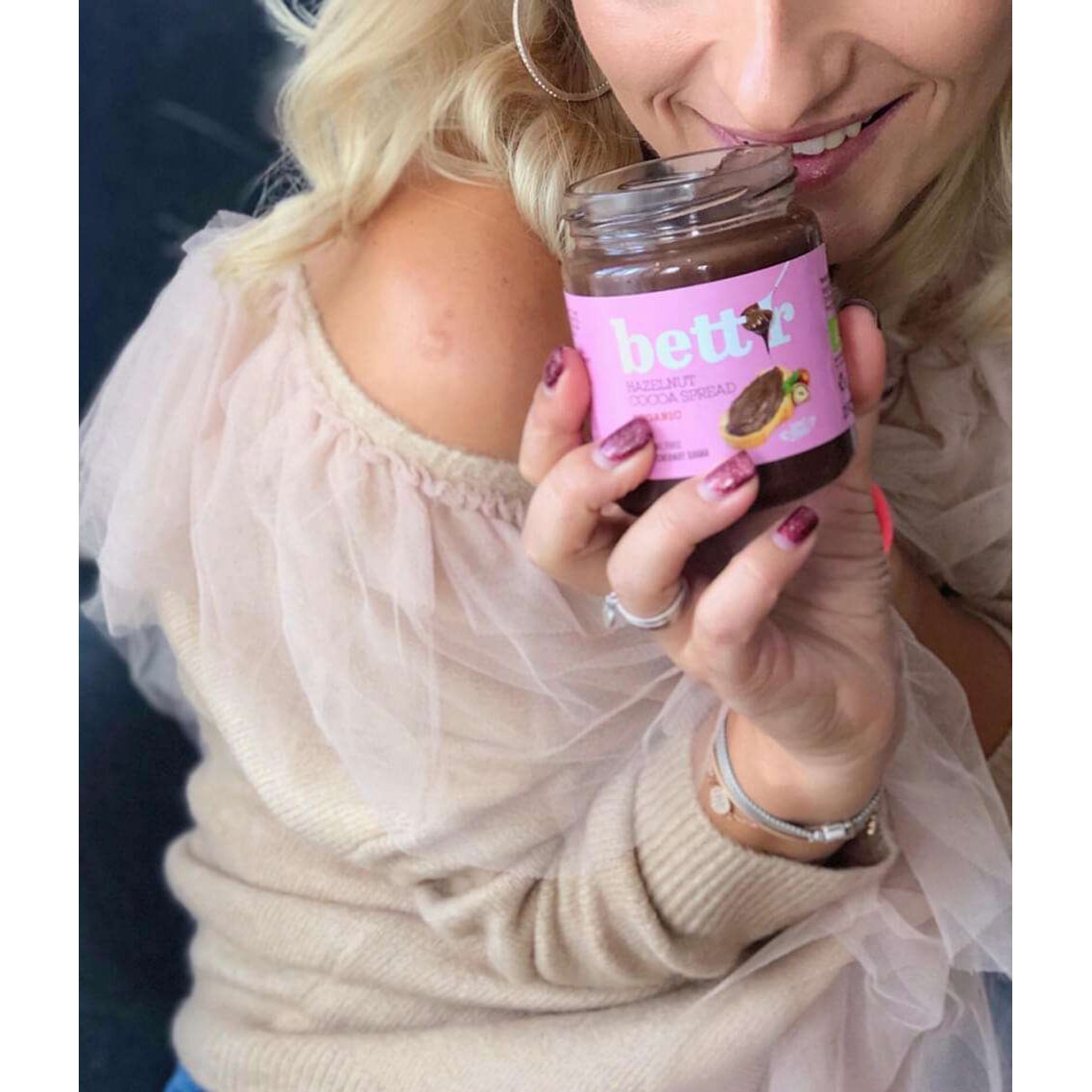 Hazelnut Cocoa Spread, organic, Bett'r, 250g