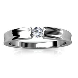 Bague Prostota - Argenté et Cristal