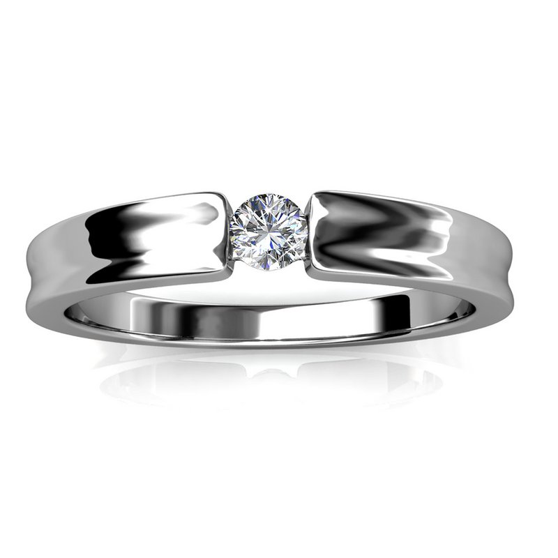 Bague Prostota - Argenté et Cristal
