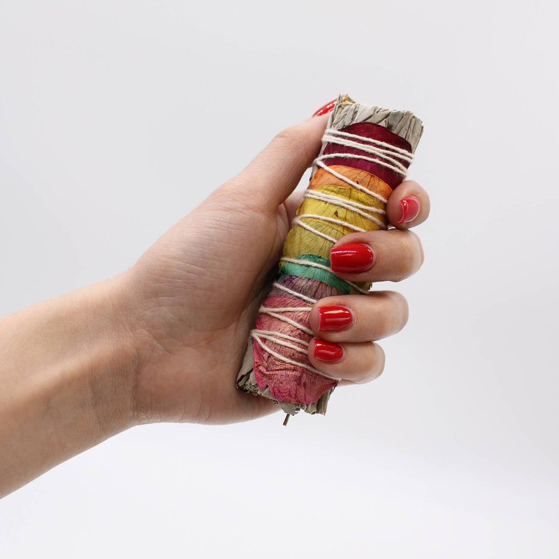 Smudge Stick - biała szałwia, eukaliptus i imbir