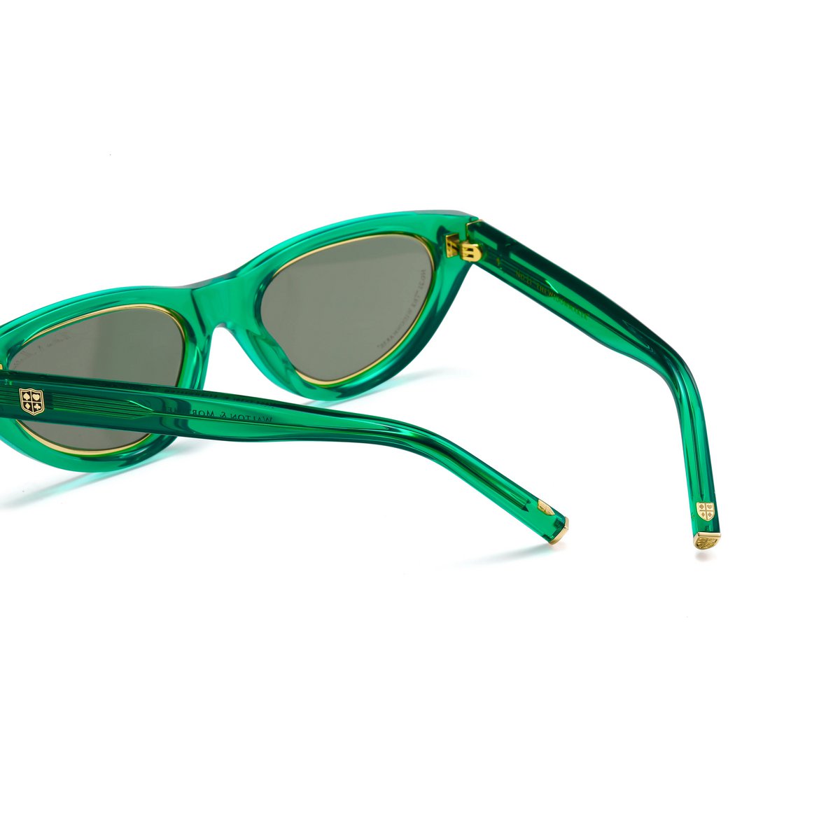 Walton & Mortimer nr. 21 “Enkeproducenten” Poison Green Limited Edition solbriller