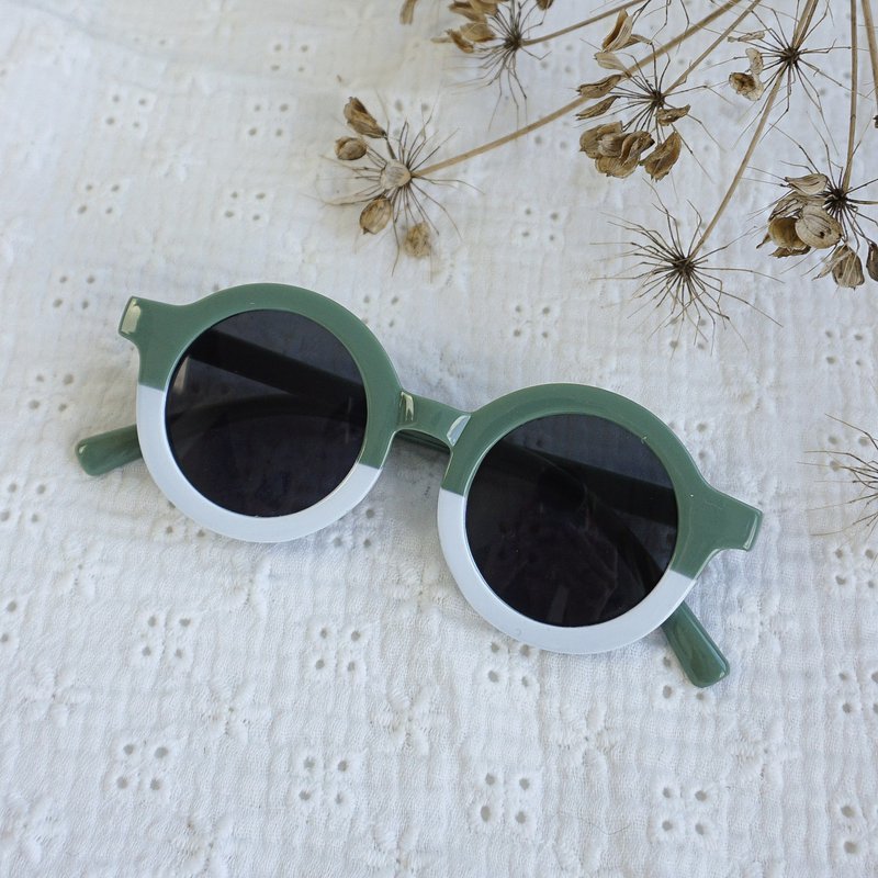 Lunettes de soleil | lunettes de soleil | Olive - Blanc