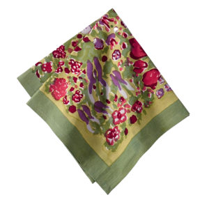 Rode groene tuinhanddoek