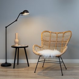 Coussin de chaise en peau de mouton WOOOL - blanc islandais
