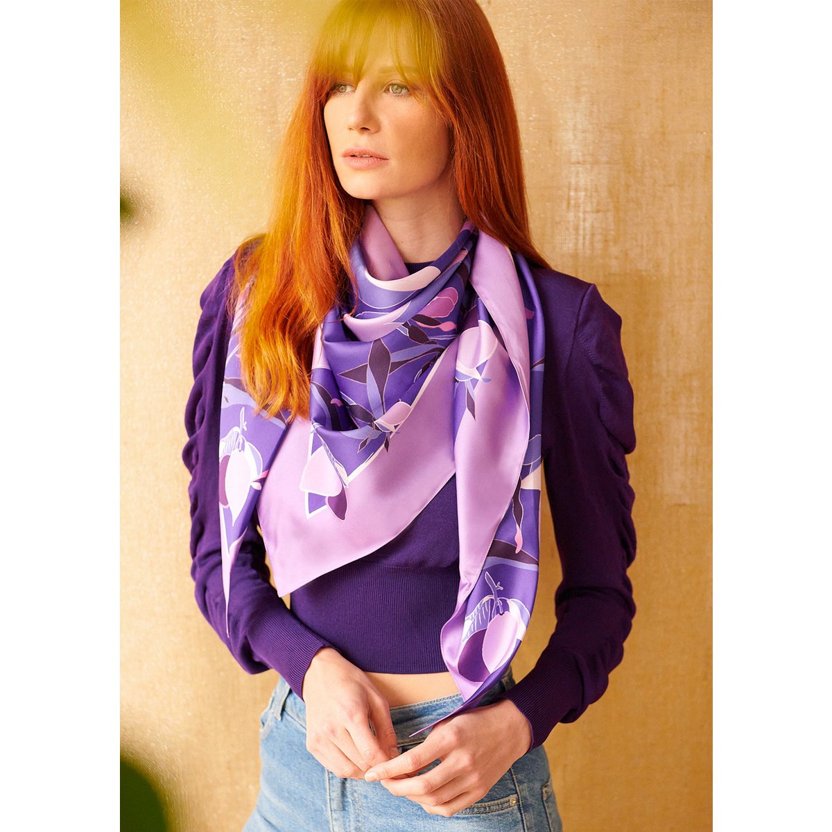 Foulard Triangle géant « Le grand amellau »