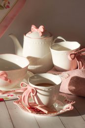 Tasse Ribbon Grace rosa 350 ml Isabelle Rose