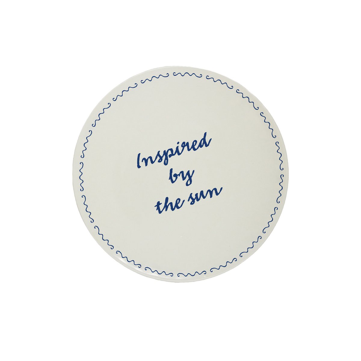 Dessert Plate "Inspired by the sun" Vacay Mood