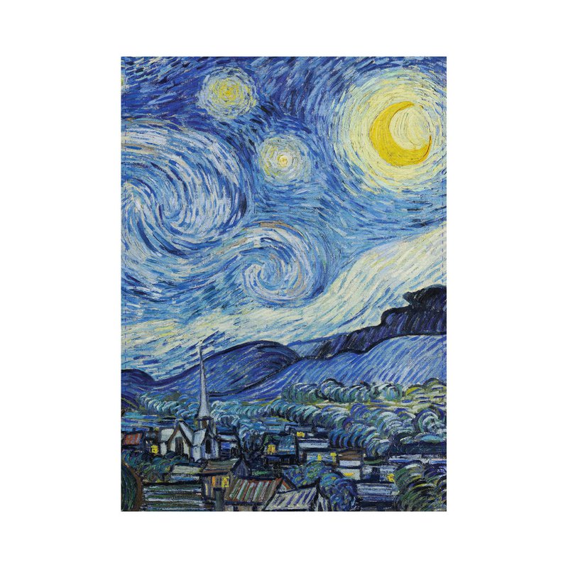 Tea Towel , Vincent van Gogh, Starry Night