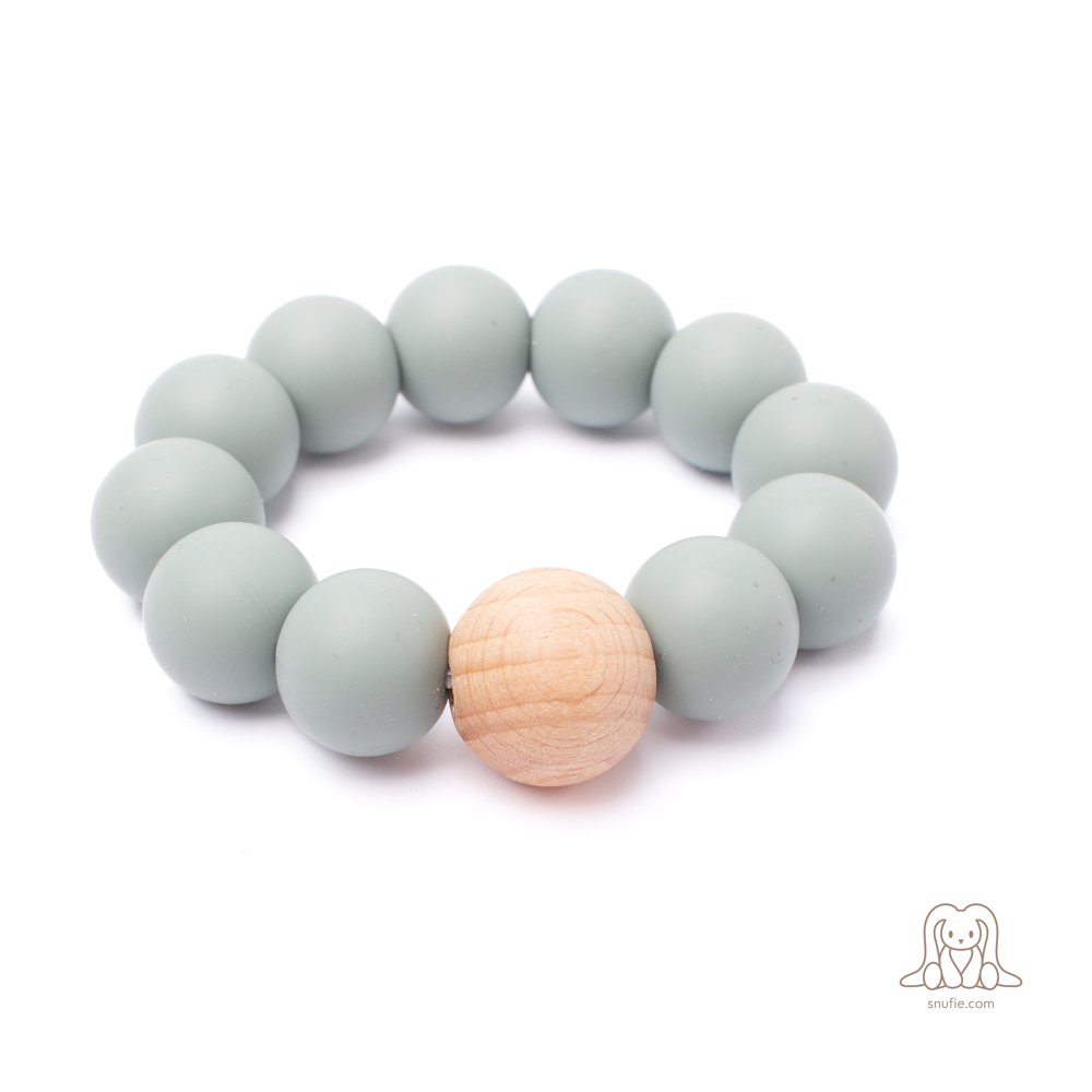 Massaggiagengive in silicone per bambini | PERLINE Verde