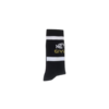 NEVER GIVE UP BLACK SOCKS