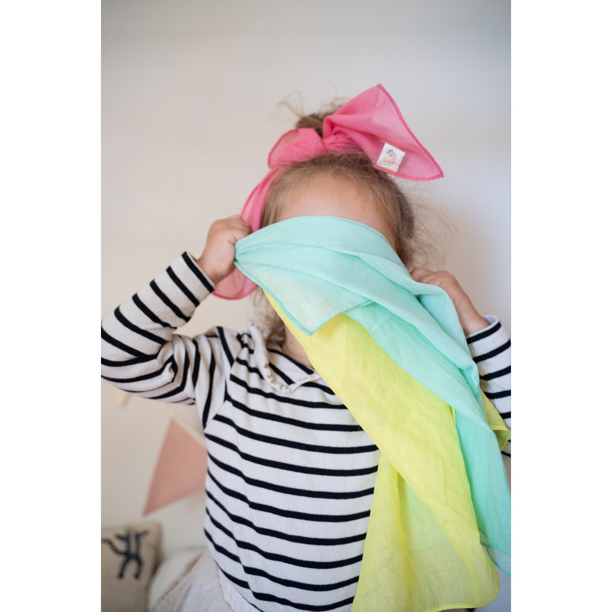 Play scarf play cotton 75x75 1 pcs spieltuch speeldoek speelkatoen
