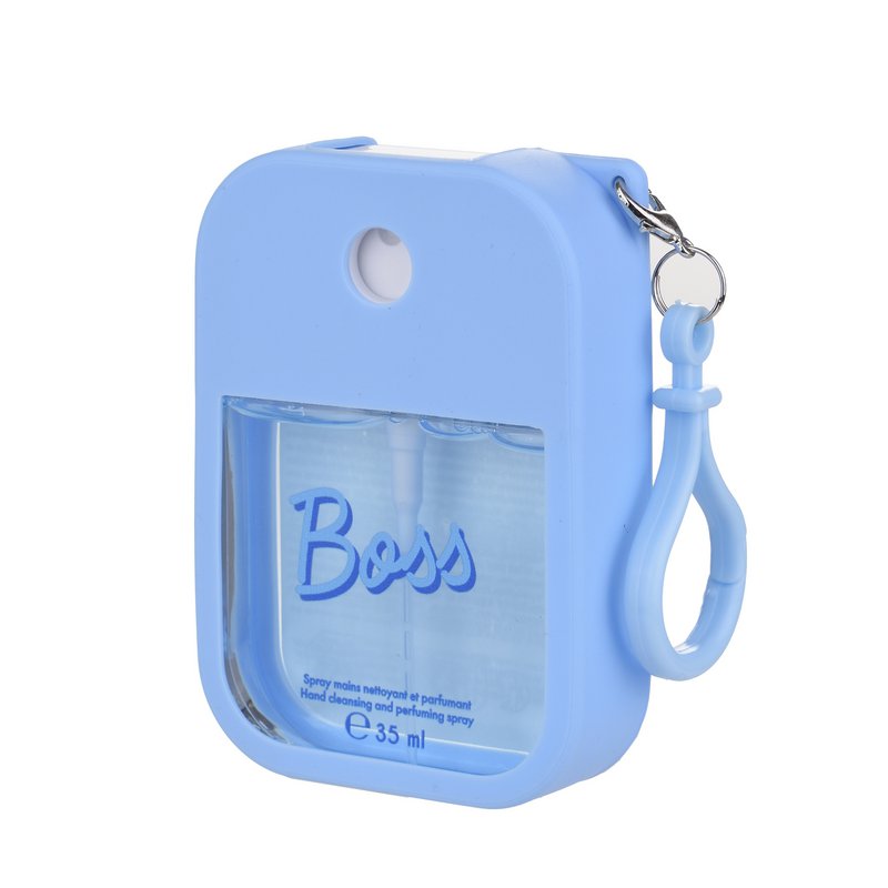 Coconut cleaning hand spray and blue silicone case -35ml