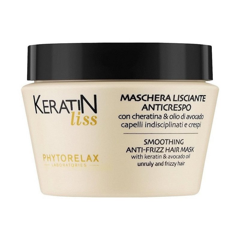 Liss Masque Capillaire Anti-Frizz pour Cheveux Crépus ou Indisciplinés - 250 ml
