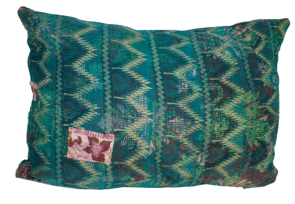 Funda de cojín Vintage Kantha Grande BB-107