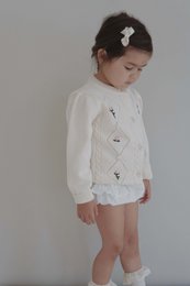 Bloomer in cotone con volant - Bianco classico