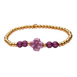Paletto per fascia da braccio LizzyMae - oro + claver viola