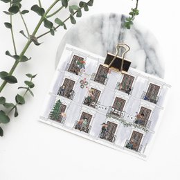 greeting card 'four seasons' - winter