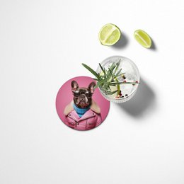 Funny Dog Coasters Set