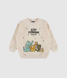 City Stompers Baby Oversize Sweatshirt