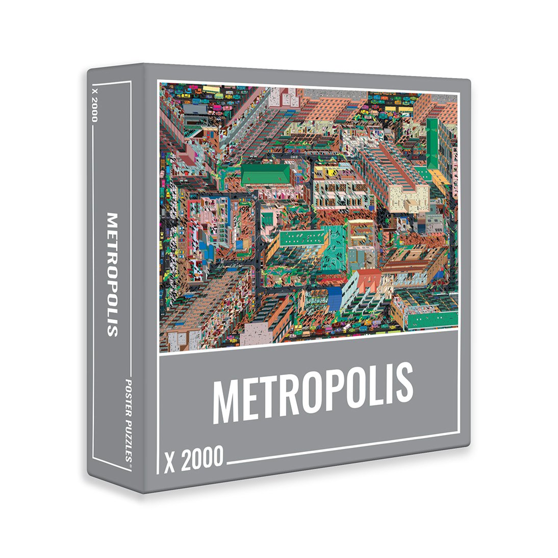 Metropolis Jigsaw Puzzle (2000 brikker)