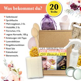 DIY skønhedssæt fra spreetherm - 20 dele til sæbe, ansigtspleje, lipgloss osv. %23 skønhedsprodukter tiktok %23 gør-det-selv sæt voksne kvinder