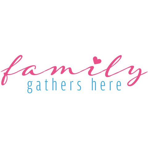 Magnetic marker board - Family gathers here