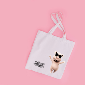 BubblyBubbles® Tote Bag - Melon Delon Piggy