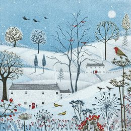 Lunch napkin winter is here