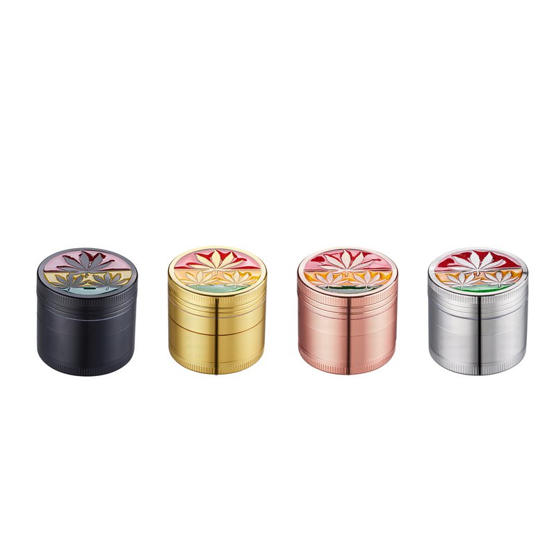 Grinder feuilles colorées