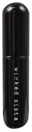 WS Metallic Perfume Atomiser Black