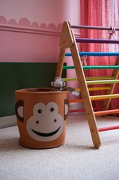 Storage Basket Children's Room - Monkey
