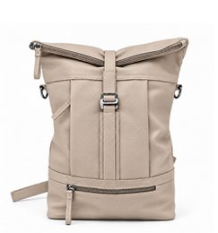 ROLLTOP BACKPACK Rucksack Leder mushroom