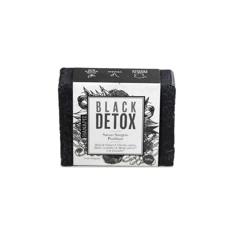Sapone Surgras con canapa e carbone - "Black detox"