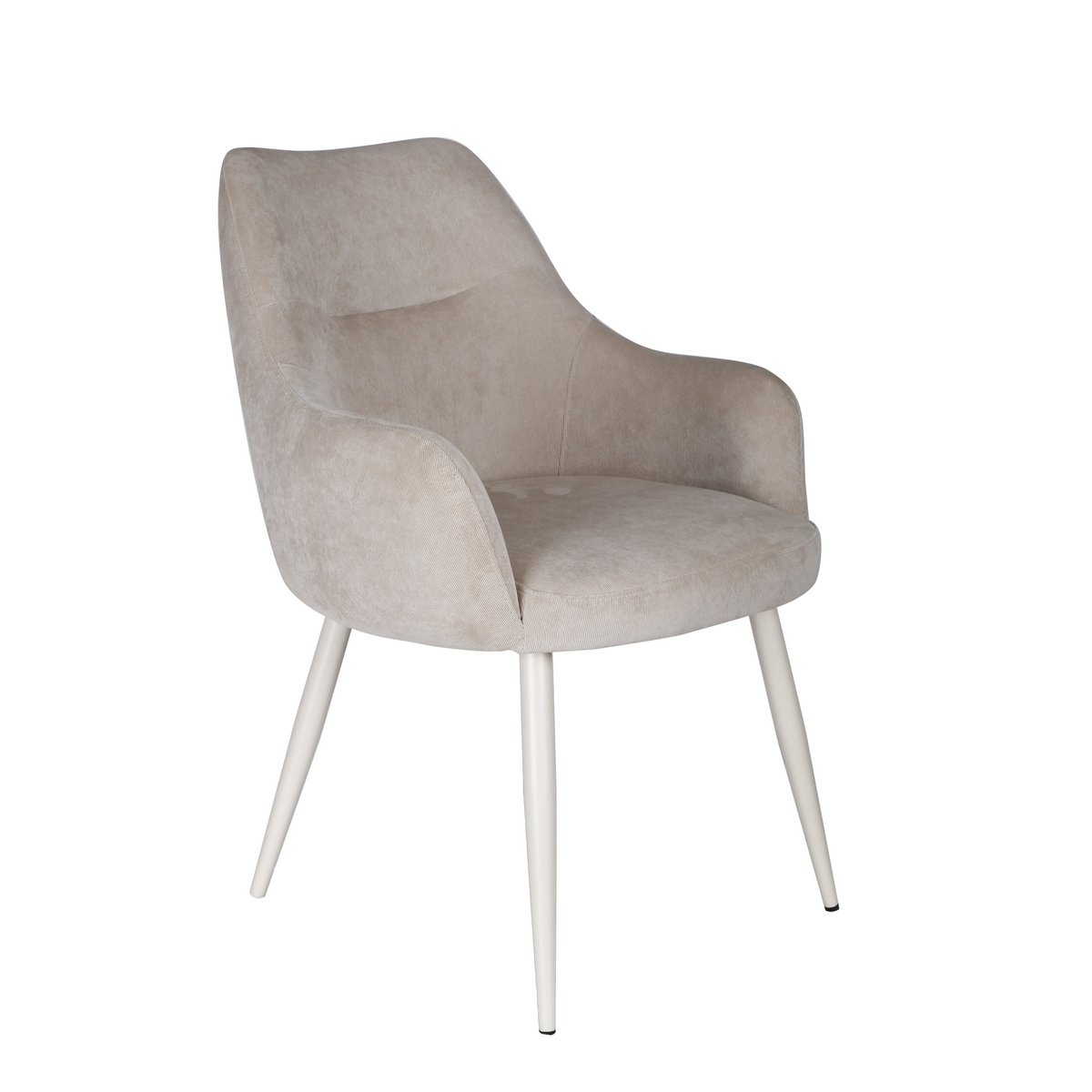 Ivy Esszimmerstuhl – Beige Rib